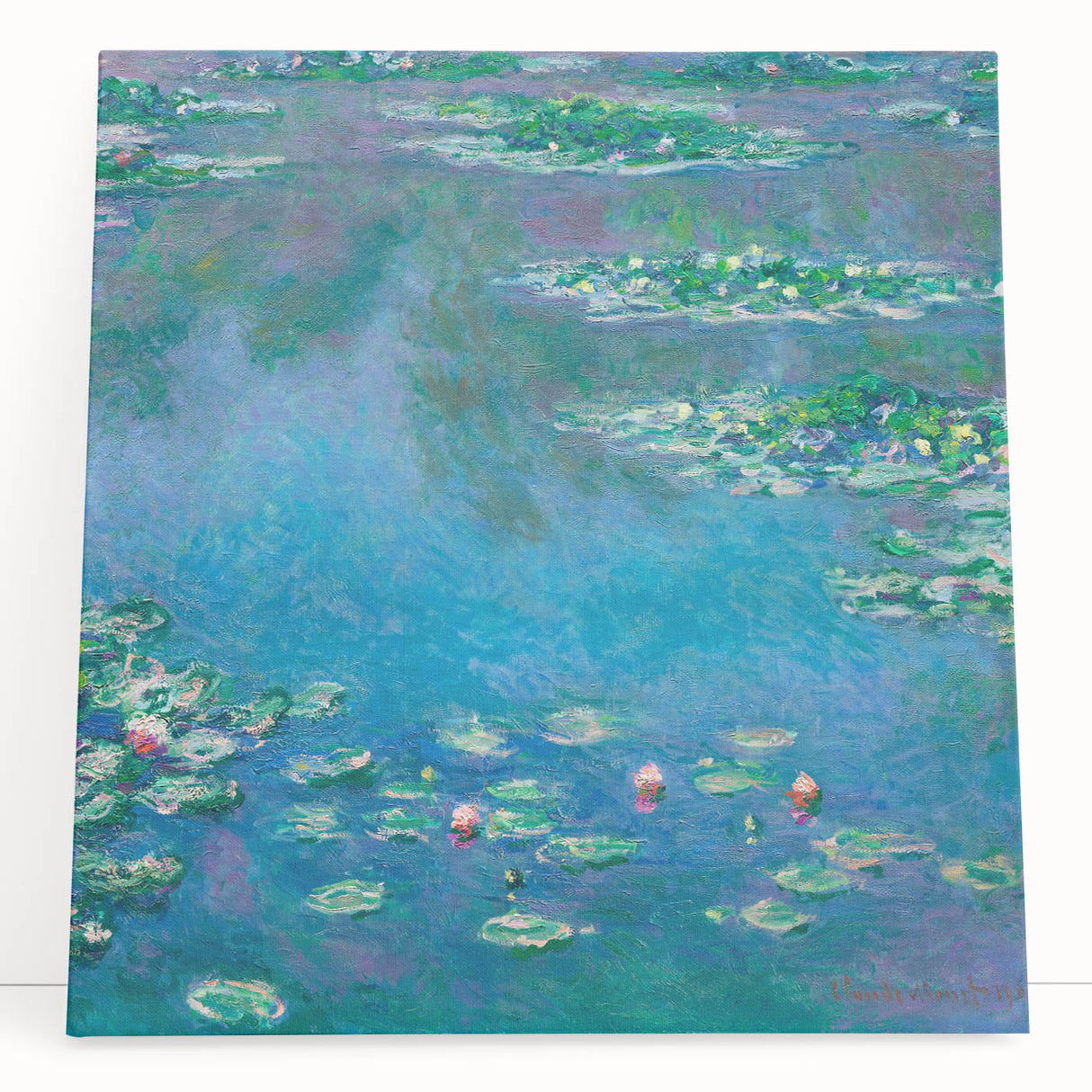 Claude Monet Water Lilies - Impressionist Landscape Wall Art Print