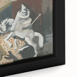 Modern Wall Art: At Night - Dreamlike Knight Composition