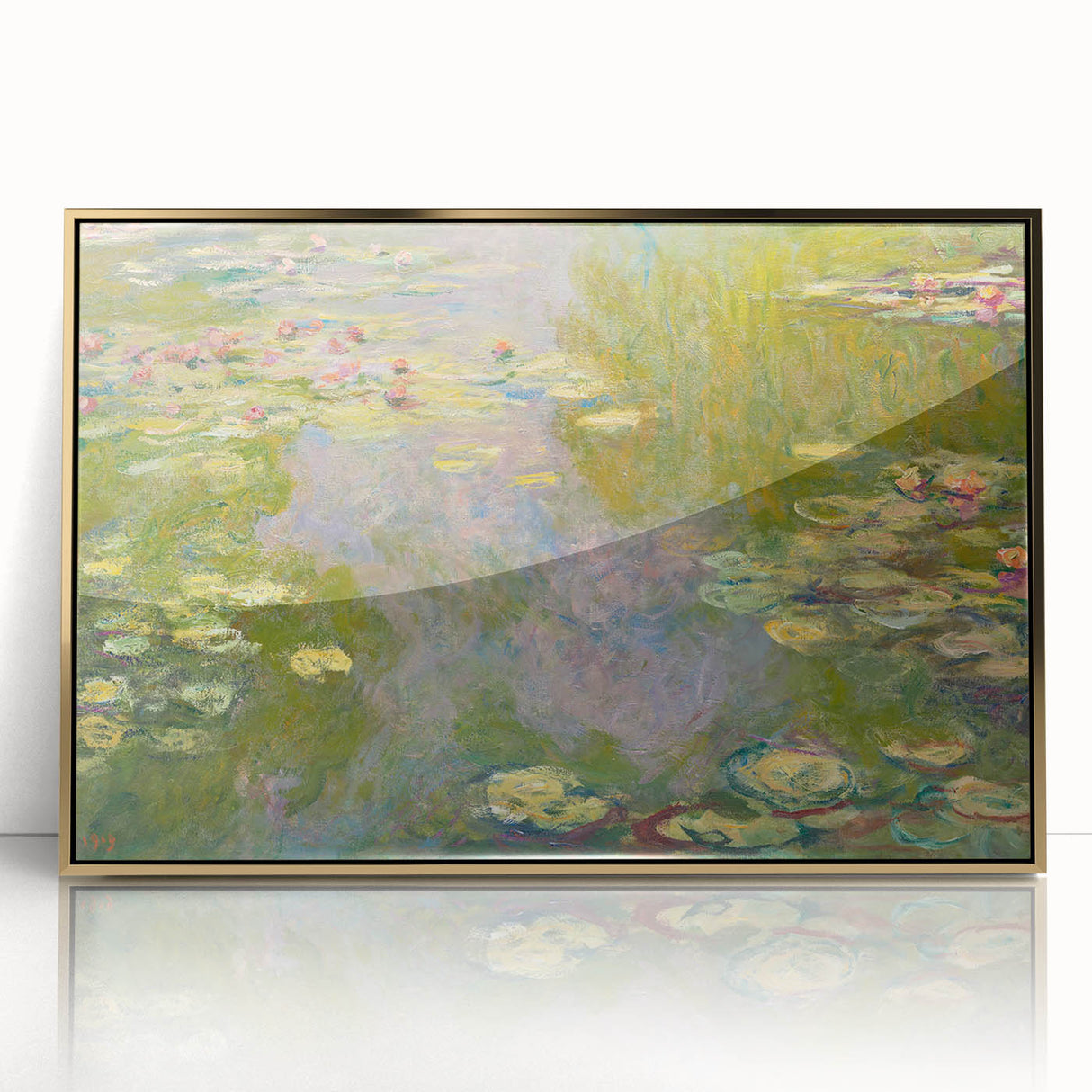 Claude Monet Prints - Water Lilies Impressionism Wall Art