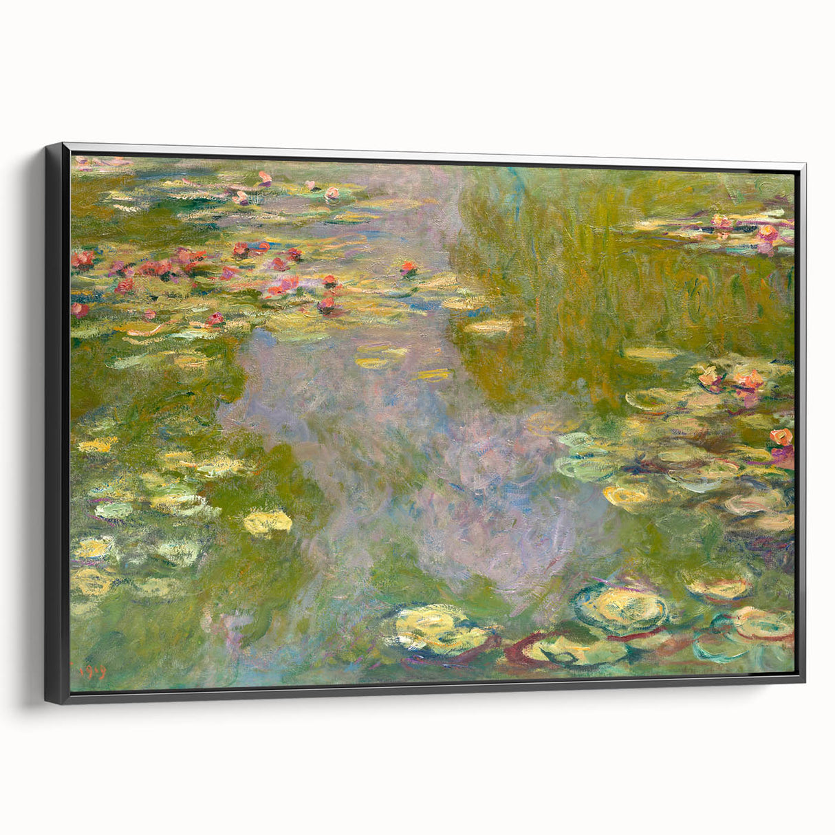 Claude Monet Prints - Water Lilies Impressionism Wall Art