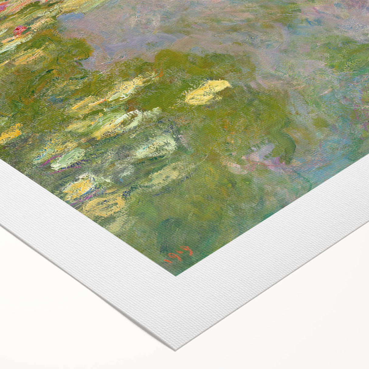 Claude Monet Prints - Water Lilies Impressionism Wall Art