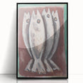 Modern Wall Art: Sea Ghosts - Expressive Maritime Composition
