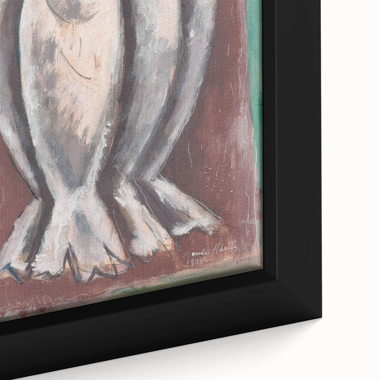 Modern Wall Art: Sea Ghosts - Expressive Maritime Composition