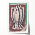 Modern Wall Art: Sea Ghosts - Expressive Maritime Composition