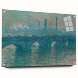 Claude Monet Prints - Waterloo Bridge Impressionist Wall Art