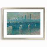 Claude Monet Prints - Waterloo Bridge Impressionist Wall Art