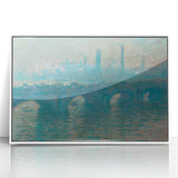 Claude Monet Prints - Waterloo Bridge Impressionist Wall Art