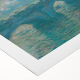 Claude Monet Prints - Waterloo Bridge Impressionist Wall Art