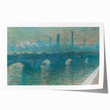Claude Monet Prints - Waterloo Bridge Impressionist Wall Art