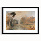 Romantic Art Prints: Schloss Rosenau, Coburg - Historic Landscape Wall Art