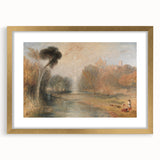 Romantic Art Prints: Schloss Rosenau, Coburg - Historic Landscape Wall Art