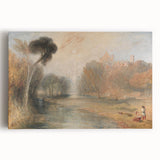 Romantic Art Prints: Schloss Rosenau, Coburg - Historic Landscape Wall Art