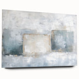 Abstract geometric acrylic glass artwork showcasing vibrant colors and intricate shapes from a side view, perfect for modern decor. Ideal for contemporary art enthusiasts looking to enhance their space with striking designs.