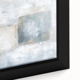 Close-up of an abstract geometric framed canvas art piece showcasing vibrant colors and intricate patterns, ideal for modern home decor and artistic expression.