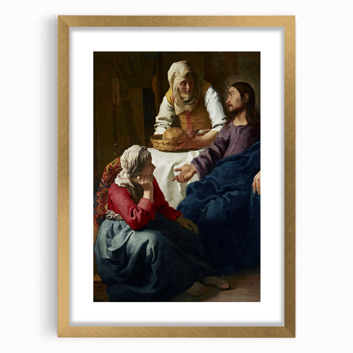 Historical Baroque Art Print - Timeless Classic Scene Wall Décor