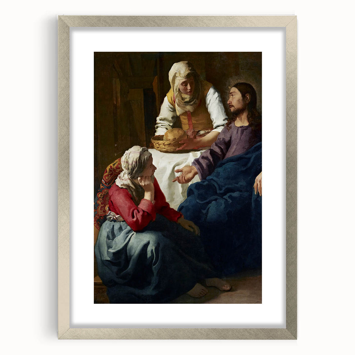 Historical Baroque Art Print - Timeless Classic Scene Wall Décor