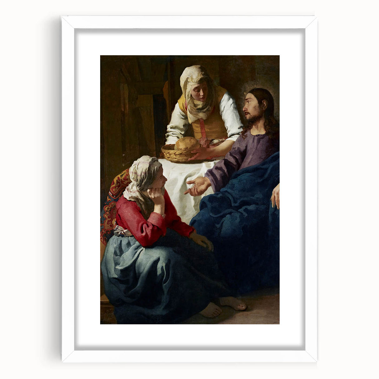 Historical Baroque Art Print - Timeless Classic Scene Wall Décor