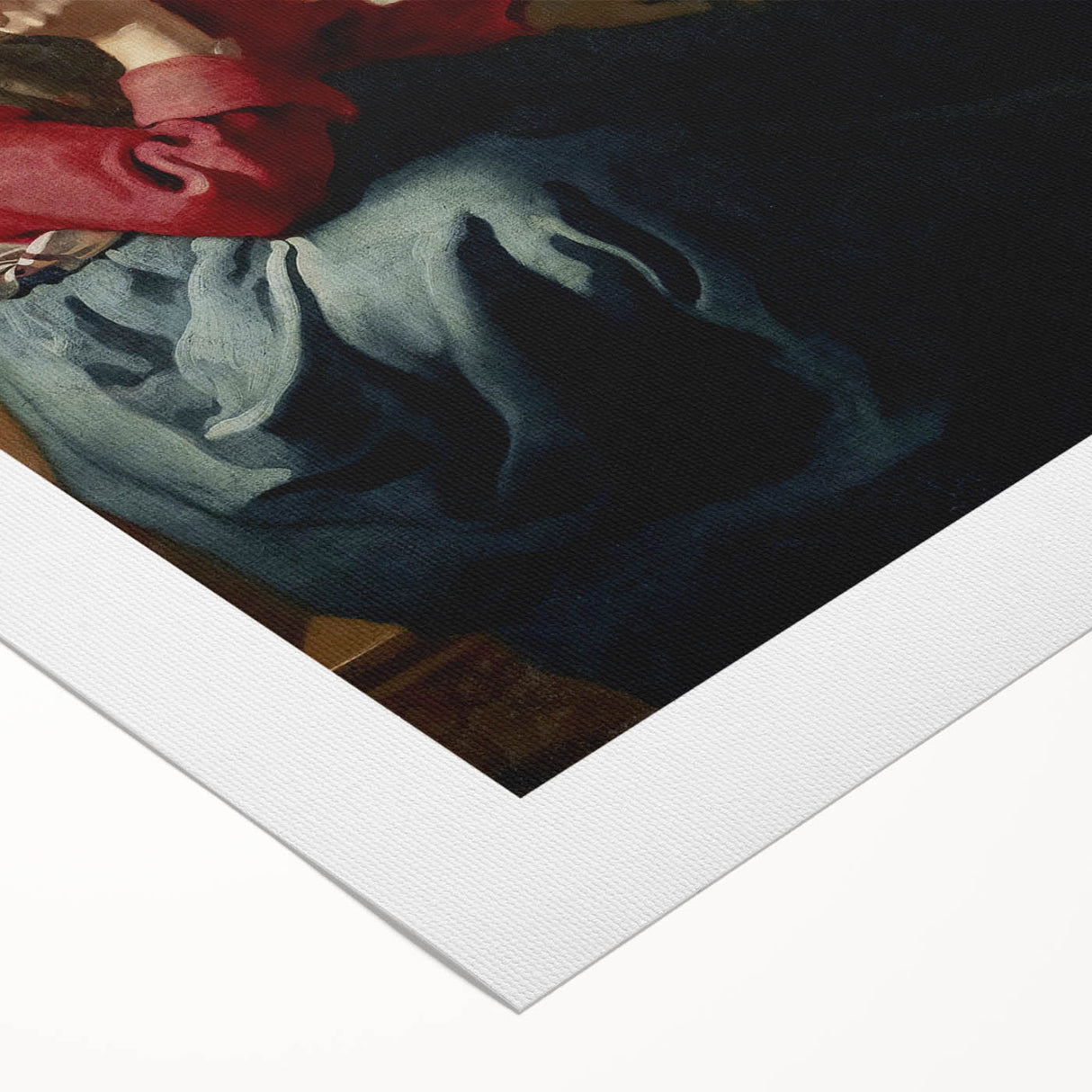 Historical Baroque Art Print - Timeless Classic Scene Wall Décor
