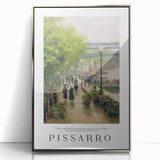 Mid-century modernist art of abstract shapes in muted earth tones on a silver-framed acrylic, ideal for nursery wall art.