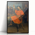 Realism Art Prints - Portrait of Louis Guéymard by Gustave Courbet