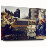 The Annunciation by Leonardo da Vinci - Renaissance Art Masterpiece