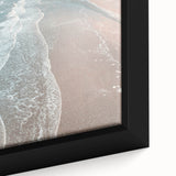 Extra large black wall art featuring textured, colorful abstract patterns on a framed canvas, ideal for living room decor.