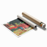 French Impressionist Art - Whispered Words by Paul Gauguin Print