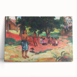 French Impressionist Art - Whispered Words by Paul Gauguin Print