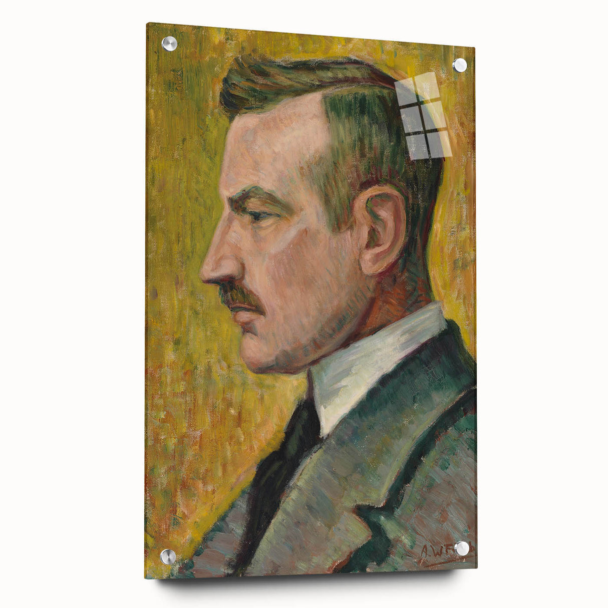 Modern Wall Art: Portrait of Magnus Enckell - Timeless Elegance