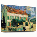 Impressionist Landscape - White House at Night Van Gogh Print