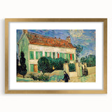 Impressionist Landscape - White House at Night Van Gogh Print