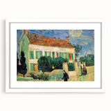 Impressionist Landscape - White House at Night Van Gogh Print