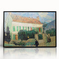 Impressionist Landscape - White House at Night Van Gogh Print