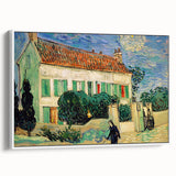 Impressionist Landscape - White House at Night Van Gogh Print