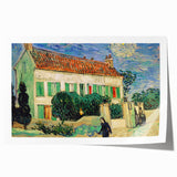 Impressionist Landscape - White House at Night Van Gogh Print