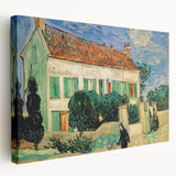 Impressionist Landscape - White House at Night Van Gogh Print