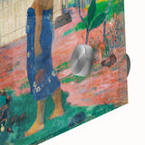 French Impressionist Art - Why Are You Angry by Paul Gauguin Print