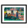 French Impressionist Art - Why Are You Angry by Paul Gauguin Print