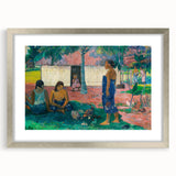 French Impressionist Art - Why Are You Angry by Paul Gauguin Print