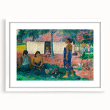 French Impressionist Art - Why Are You Angry by Paul Gauguin Print