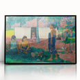 French Impressionist Art - Why Are You Angry by Paul Gauguin Print