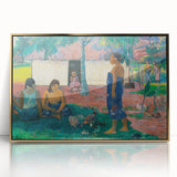 French Impressionist Art - Why Are You Angry by Paul Gauguin Print