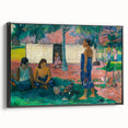 French Impressionist Art - Why Are You Angry by Paul Gauguin Print