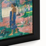 French Impressionist Art - Why Are You Angry by Paul Gauguin Print