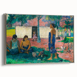 French Impressionist Art - Why Are You Angry by Paul Gauguin Print