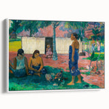 French Impressionist Art - Why Are You Angry by Paul Gauguin Print