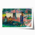 French Impressionist Art - Why Are You Angry by Paul Gauguin Print