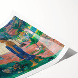 French Impressionist Art - Why Are You Angry by Paul Gauguin Print