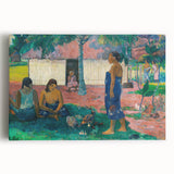 French Impressionist Art - Why Are You Angry by Paul Gauguin Print