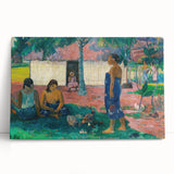 French Impressionist Art - Why Are You Angry by Paul Gauguin Print